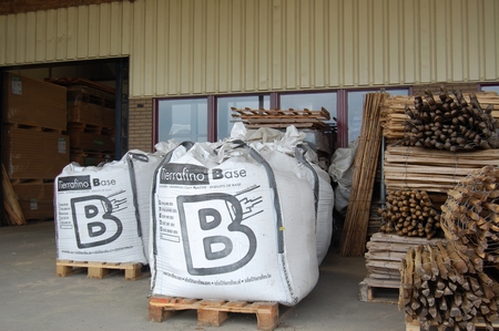 Base S2 lichtbruin basisleem ZONDER strootje, Droog 1000kg