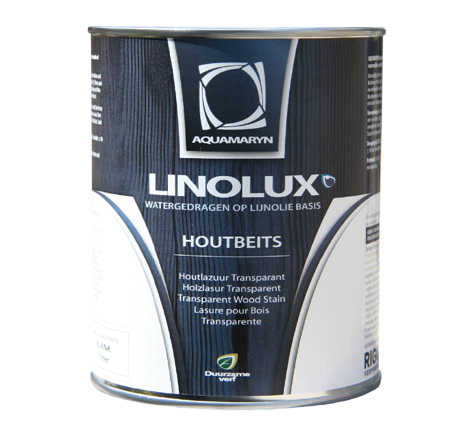 Linoluxn houtbeits blank blik 1 liter