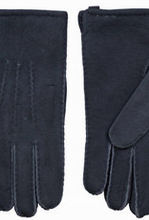Schapenvacht heren handschoenen kleur Donker grijs