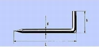 Puntduim 2mm / 22mm / 11mm  per 100 stuks per doosje