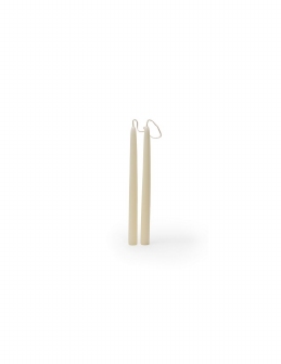 Gebleekte dompelkaars ø 2,2 cm 25 cm hoog