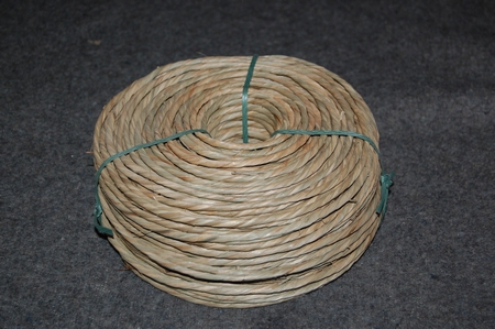 Zeegras alleen gedraaid +- 5,0 - 6,0 mm  rol van 1 kg