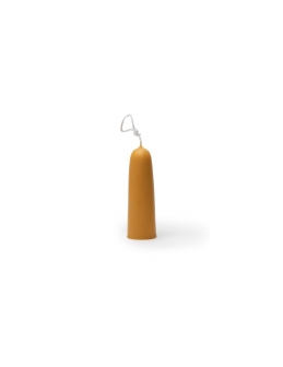 Bijenwas dompelkaars ø 4 cm en 12 cm hoog