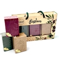 Sabouni Deluxe Aleppozeep Geschenktas met 3 zepen